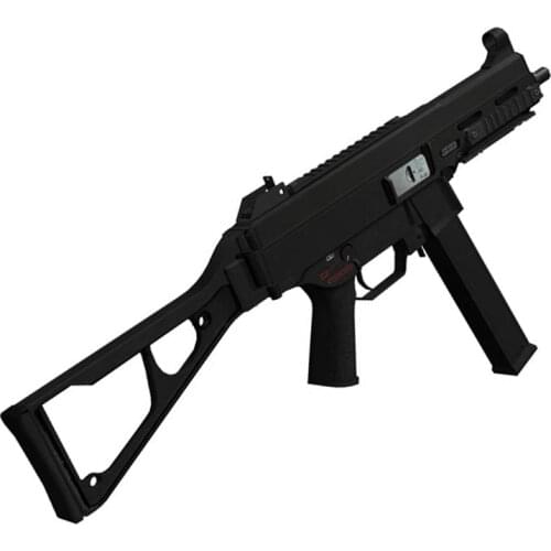 3D Paper Model UMP Assault Rifle Gun 1: 1 Scale DIY Handmade Paper Craft Toy