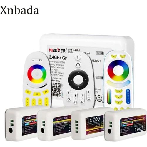 Milight Smart RF Remote Control 2.4G LED Strip Controller / WiFi APP Color Control / RGBW / RGB / Double White LED Strip