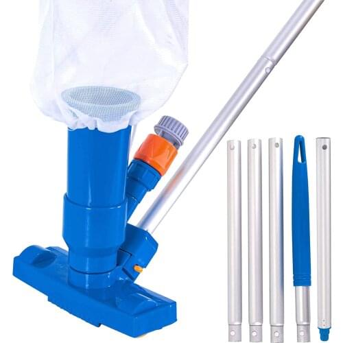 Mini Portable Swimming Pool Vacuum Cleaner for Swimming Pool Cleaning Accessories with 5 Section Pole Ground Pool Spas Ponds