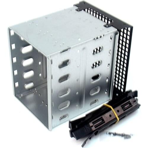 2021 New Large Capacity Stainless Steel HDD Hard Drive Cage Rack SATA Hard Drive Disk Tray Caddy for Computer Accessories