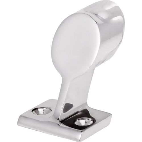 Stainless Steel Pipe Eye End Cap with Hand Rail Fitting Universal for Boat