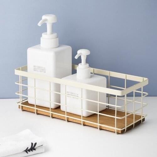 Punch-Free Corner Storage Rack Shower Basket Bathroom Accessories Wall Mount Kitchen Organizer Shampoo Holder