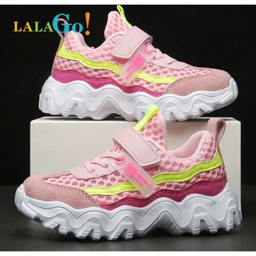 2021 Spring New Kids Sports Shoes Air Mesh Breathable Children Casual Running Sneakers Soft Shoes for Boys Girls Shoes Kids