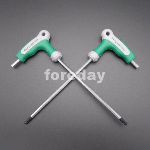 5PCS X 5MM T-Handle Hex Allen Keys Metric Wrench M5 7-Handle spanner Ball end 7-Shape HQ NEW 5PCS/LOT *BT791X5
