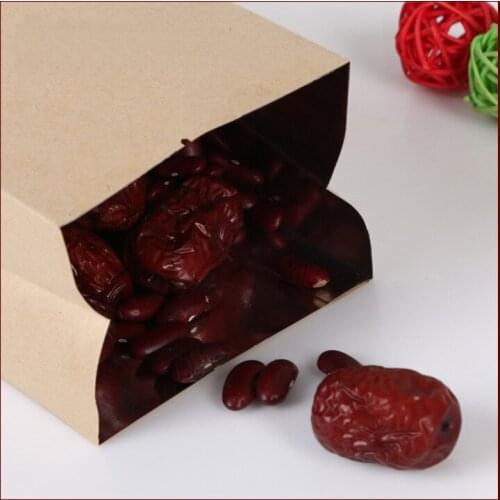 9*22+7cm 20pcs Kraft Paper Organ Bag For Gift/tea/candy/jewelry/bread Packaging Paper Food Bag Diy Jewelry Pack Display