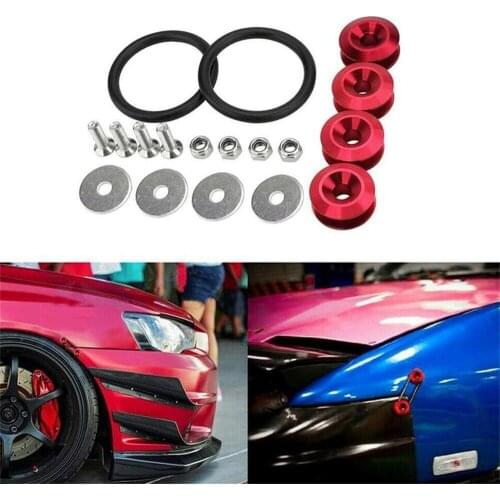 Car Quick Release Fasteners Front Bumpers Rear Bumpers Surrounds Reinforcement Ring Reinforced Surrounding Pad Screws For Front