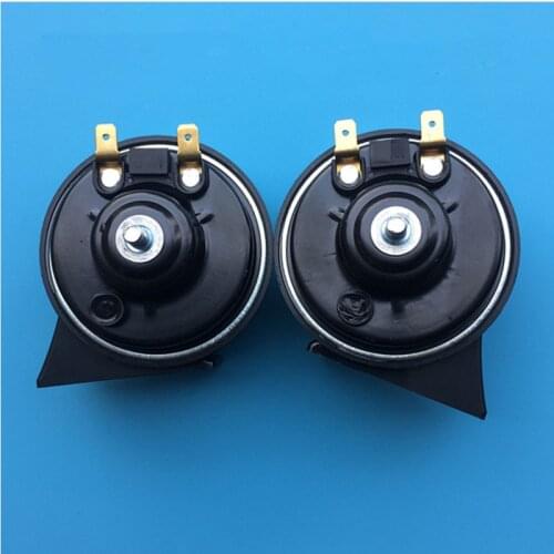 Woshen car horn double-tone snail horn waterproof snail horn high and low whistle horn super loud