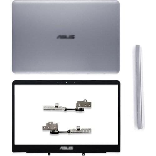 New For ASUS S4100 S4100V S4200U S410U X411UQ Series Laptop Back Cover/Front Bezel/Hinges/Hinge Cover Gold Grey Blue Plastic