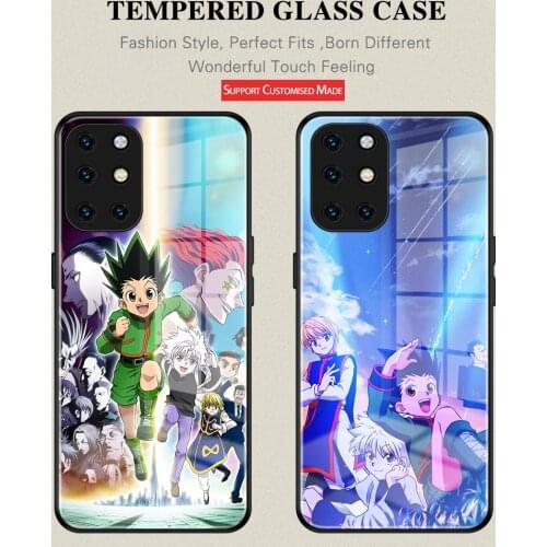 Case for Samsung A51 5G Hunter x Hunter Tempered GIass Anti-Drop Cover For Oneplus 6 6T 7 7Pro 7T 7TPro 1+8 8Pro 8T 9 9Pro Nord