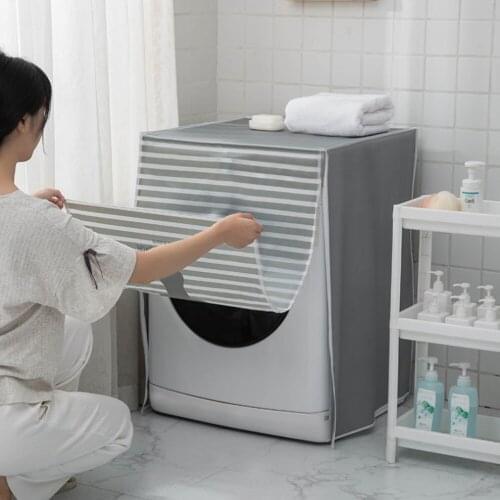 Top Loading/Front Loading Washing Machine Cover for Drum Waterproof Case Dust Cover for Pulsator Bathroom