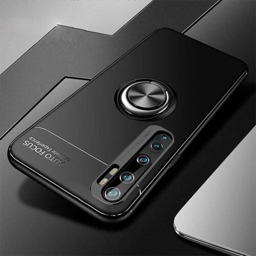 For Xiaomi Mi CC9 Pro Case Drop-proof Finger Ring Holder Armor Soft TPU Case For Xiaomi Mi CC9 Note 10 Note10 Pro Cover