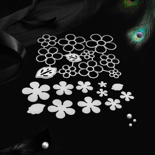 DIY flower carbon steel knife mould new Scrapbook paper craft knife mould blade punch stencils dies Embossing