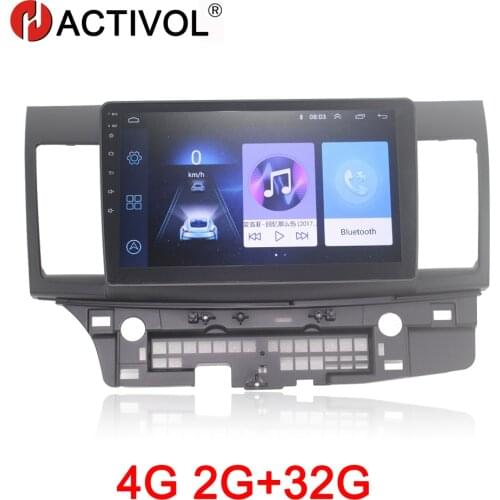 HACTIVOL 2G+32G Android 8.1 Car Radio for MITSUBISHI Lancer 2014 car dvd player gps navi car accessory 4G Multimedia player