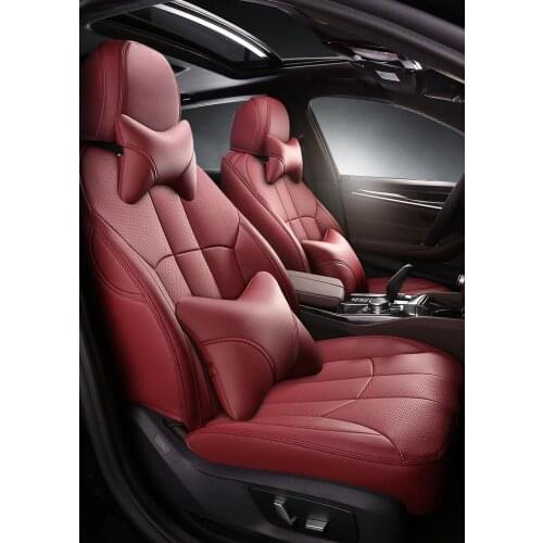 Custom car Seat Covers leather for auto Acura ILX RDX RL TL LDX TLX-L Jaguar XE XJ XF XJL XEL XFL car accessories car styling