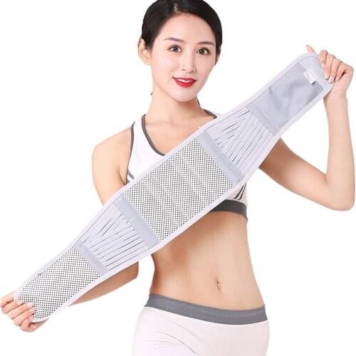 Tourmaline Self-heating Magnetic Disc Herniation Lumbar Brace Orthopedic Posture Corrector Lower Back Waist Support Belt