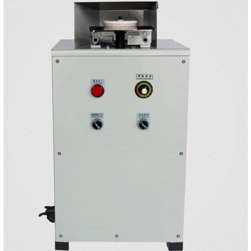 Unilateral Edging Machine Automatic 750W Leather Belt Leather Goods Edging Polishing Waxing Vacuum Environmental Protection Tool