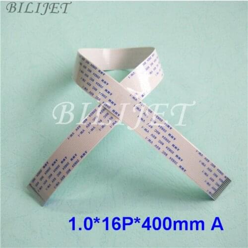 1pc retail 16pins Flat FFC data cable for Epson 5113 head Xuli Sky color Locor Aifa Niprint printer head cable 40cm same side