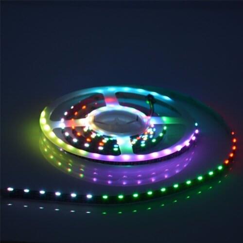 [Seven Neon]high bright DC5V 60leds/m WS28121 IC addressable dreaming digital light colorful SMD 020 side emmiting led strip