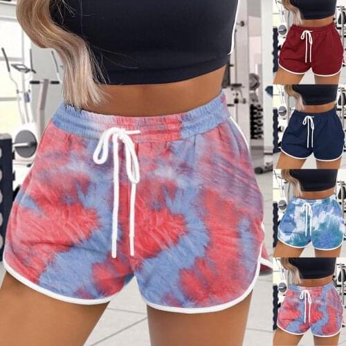 Casual loose sports shorts womens hip shorts high waist fitness yoga shorts workout fitness shorts