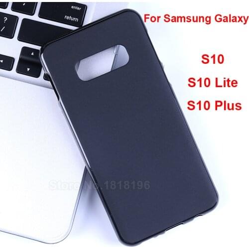 Silicone Cases For Samsung S10 S10 Plus Case Shockproof Soft TPU Phone Back Covers For Samsung Galaxy S10e Plus Case Shell Funda