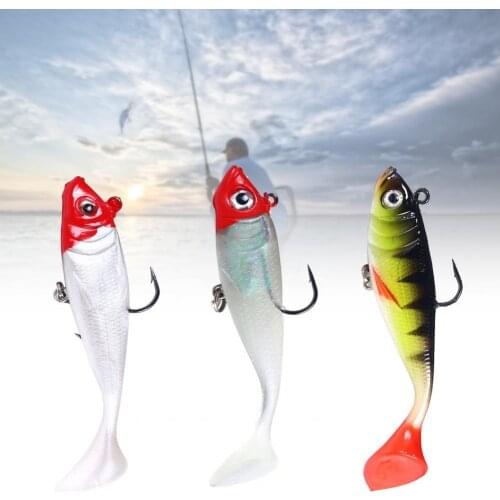 18.5g 10cm Luminous Double Fish Hook Fake Lure Bionic Outdoor Fishing Bait