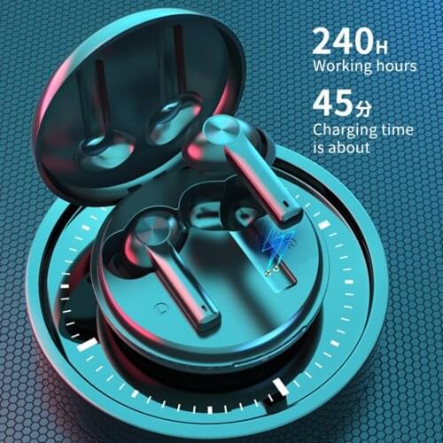 B16 TWS Bluetooth 5.0 Earphones Wireless Gaming Headphone 9D Stereo Sport Waterproof Earbuds With Microphone Headsets