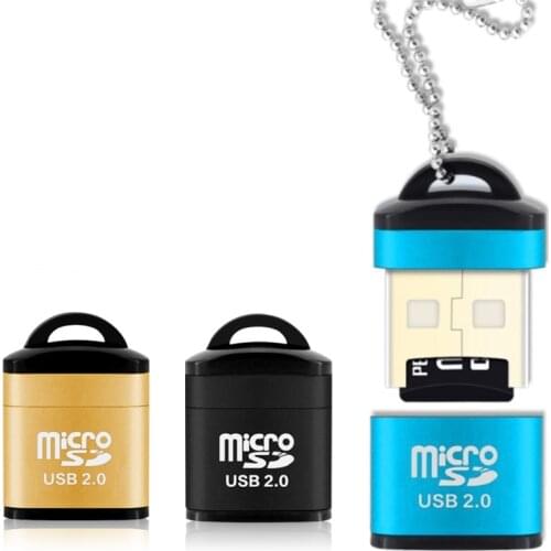 USB Card Reader Micro Sd Tf Card Mini Adapter For Computer Laptop PC 480Mpbs Data Transfer Usb Speaker Car Audio Reader