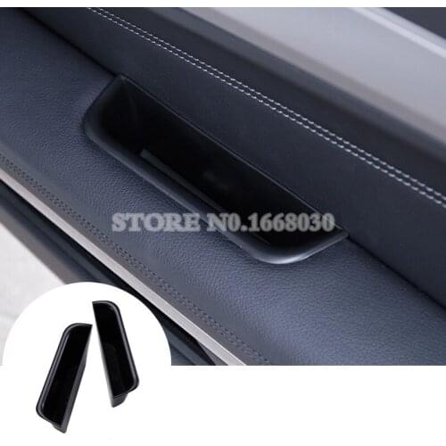 Inner Front Door Storage Box Holder 2pcs For Mercedes Benz E Class Coupe W207 C207 2009-2016 Car accesories interior Car Trim