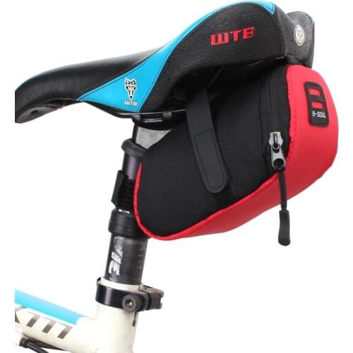 3 colors Waterproof Bicycle Tail bag,MTB Bike Seat Saddle bag,bicicleta bolsa,nylon Cycling Storage Bag Road Bicycle Accessories