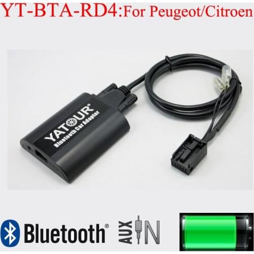 Yatour Bluetooth music interfaces YT-BTA for Peugeot Citroen