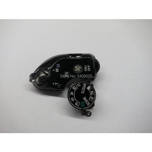Repair Parts For Nikon P610 Top Case Cover Function Mode Dial Shutter Switch Button Flex Cable