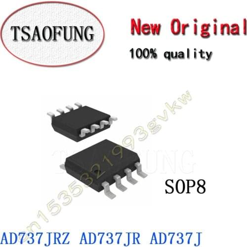 1Pieces AD737JRZ AD737JR AD737J SOP8 Electronic components Integrated circuit