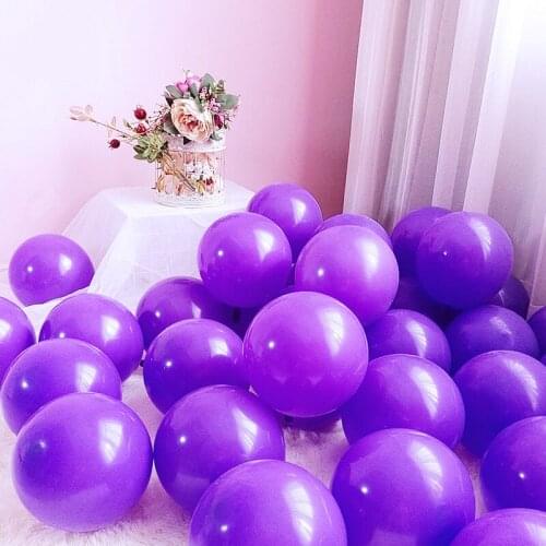 20pcs 10 Inch 2.2g Matte Balloon Thickened Birthday Party Wedding Decoration Festival Activities Scene Decoration Supplies 007