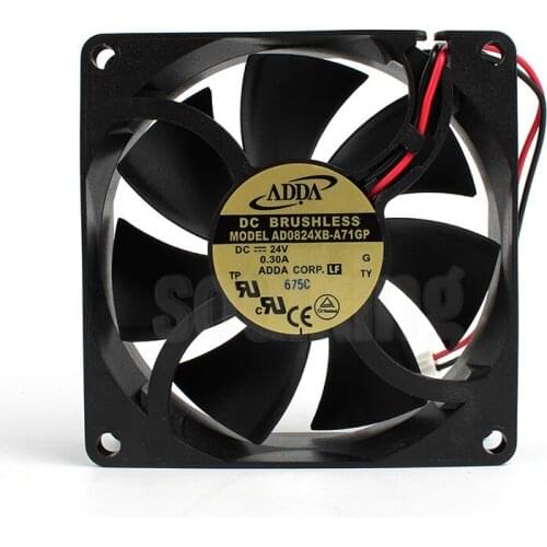 AD0824XB-A71GP 8025 24V 0.30A inverter cooling fan 6 Month Warranty