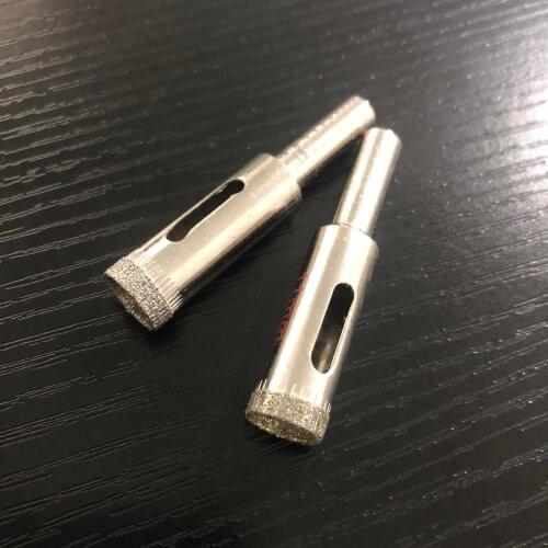 Top Quality 2 Pcs Diamond Drill Bits 11mm 7/16" Bottle Glass Tile Granite Hole Saw