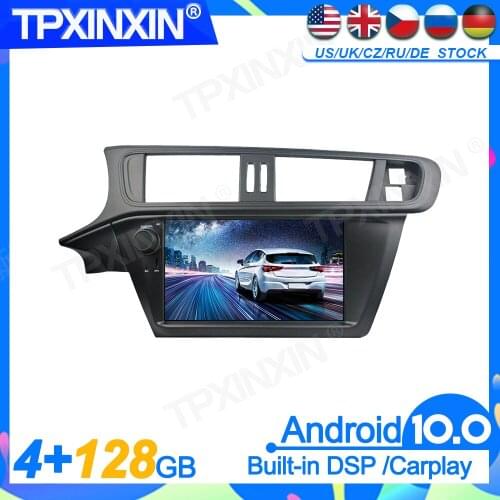 64G Android 10.0 Screen Car Multimedia Player For Citroen C3-XR 2005-2011Car GPS Navi Auto Stereo Radio Tape Recorder Wifi Head