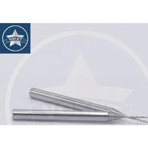 CNC Tungsten steel Fixed Shank 50MM Right Drill 0.30 0.45 0.65 0.75 0.85 1.05 1.25 1.35 1.75 2.45 2.65 2.85 3.00 Solid Drill