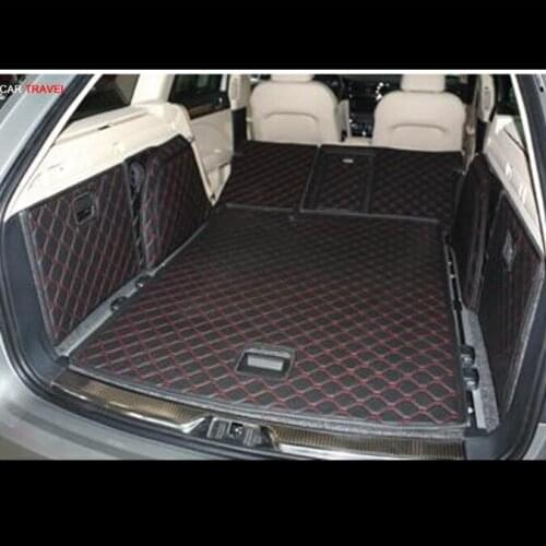 Good mats! Special trunk mats for Skoda Superb Combi 2014-2009 waterproof boot carpets cargo liner for Superb 2012