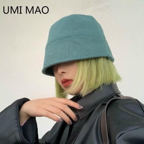 UMI MAO Personality Port Style Street Fashion Fisherman Hat Men And Women Spring And Summer Wild Sun Hat Students