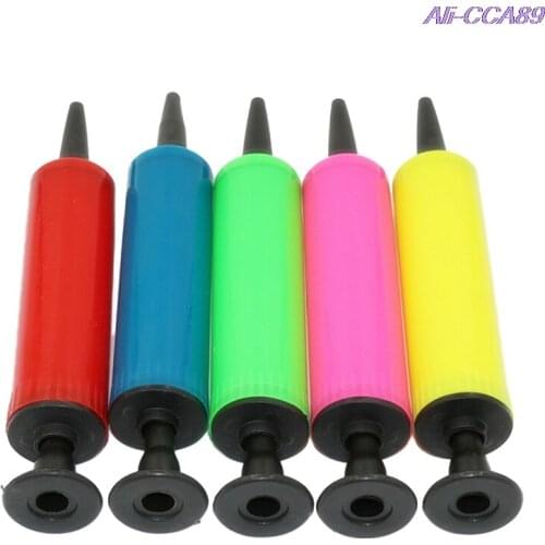 Mini Ball Pump Air Inflator Soccer Basketball Football Yoga Ball Pump Fitness Hand Push Pump Portable Blow Air