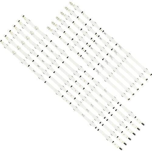 New 12 PCS/set LED strip for UE55H6670 D4GE-550DCA-R3 D4GE-550DCB-R3 UA55J5088A BN96-30432A BN96-30431A BN96-30430A BN96-30429A