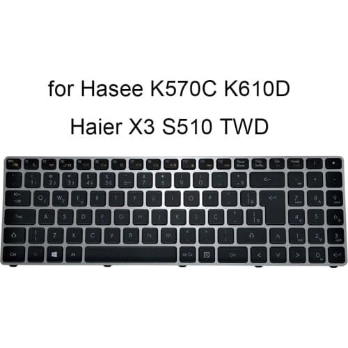 New Laptop Brazilian keyboard For Haier X3p S510&Quanta TWD for Avell B153 Plus for hasee K570C K610D BR brazil qwerty keyboards