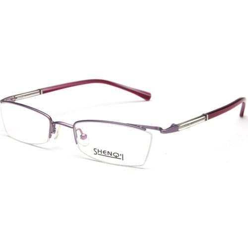 Laura Fairy High-grade Womens Eyeglasses Brand Frames Curve Design Nerd Eye Glasses Myopia Frame