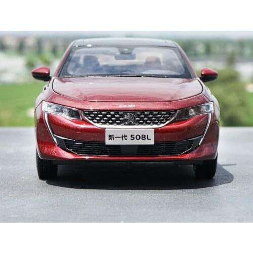 Original factory authentic 1:18 PEUGEOT new generation 508L Diecast car models for gift, toys