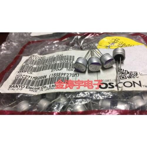 Original new 100% 16V270UF 8*7 SEPF polymer solid state capacitance 16SEPF270M (Inductor)