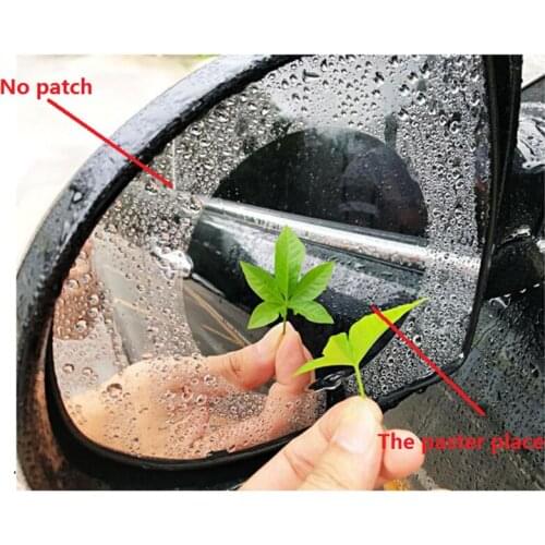 Car Rearview Mirror Film Rainproof Waterproof Mirror Film Anti Fog Nano Coating Car Film for Car Mirrors and Side Windows