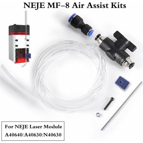 NEJE MF6/MF15 Professional Manual Control Air Assist Kit for NEJE Laser Engraver A40640/A40630/N40630/F30130 Module 1.5MPA