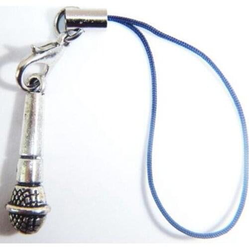 Smart Phone Strap Lanyards for Decoration Microphone Heart Moon Jesus Fish light bulb Mobile Strap Rope Phone Charm for Girl Gif