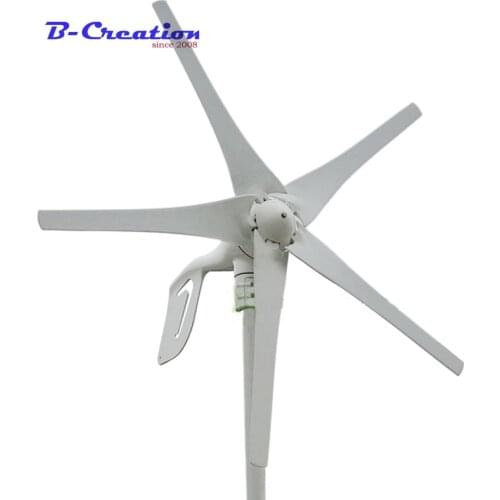 S2 3 Blades or 5 Blades Wind Generator 400W Wind Power Turbine with 600W Waterproof Controller 12V 24V