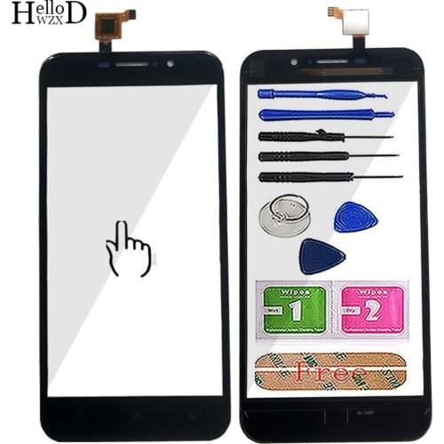 Touch Screen For Prestigio Grace M5 LTE PSP 5511 PSP5511 Touch Screen Digitizer Panel Front Glass Sensor Tools 3M GLue Wes